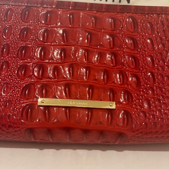 Brahmin Kayla Malbourne Umbra Leather Wristlet Bag - Picture 4 of 10